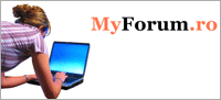 Pagina de start a forumului Portal1000013.MyForum.ro